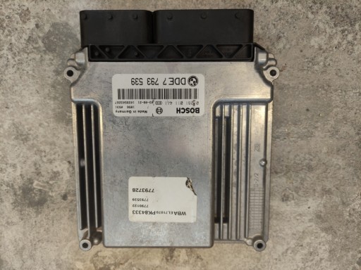 Zdjęcie oferty: DDE7793539 0281011411 ECU sterownik silnik BMW E46