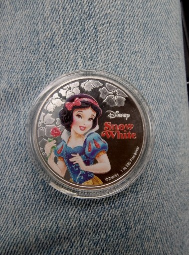 Zdjęcie oferty: Moneta Królewna śnieżka  , 1 OZ Disney 2020 r