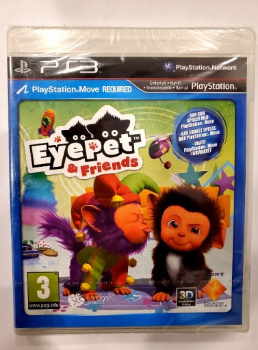 Zdjęcie oferty: EyePet & friends ps3 Playstation Eye Pet Nowa foli