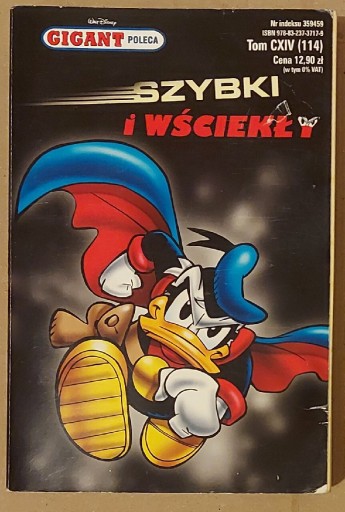 Zdjęcie oferty: Gigant, Kaczor Donald, Szybki i w