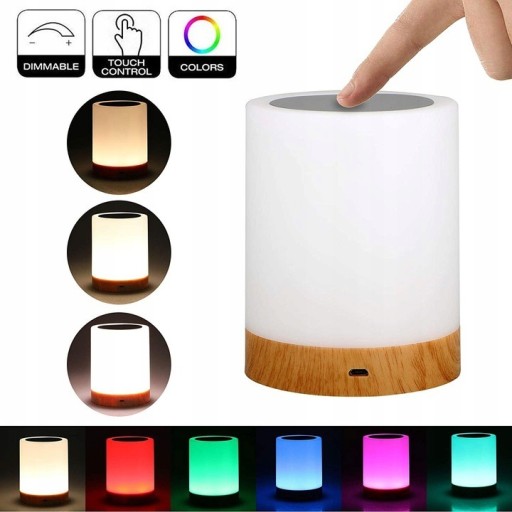 Zdjęcie oferty: Lampka biurkowa Anytech RGB wielokolorowa
