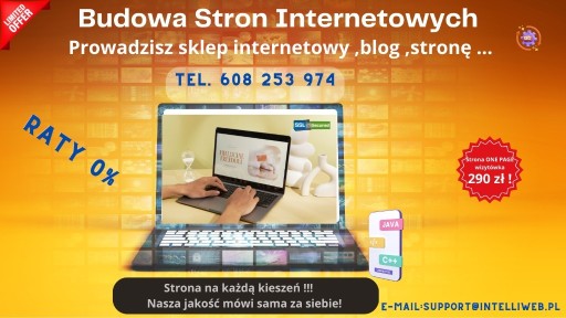 Zdjęcie oferty: Projektowanie Sklepu Internetowego z obsługą 