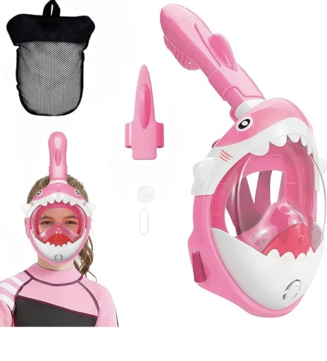 Zdjęcie oferty: Maska do snorkelingu Pełnotwarzowa dla dzieci