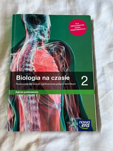 Zdjęcie oferty: Biologia na czasie 2 podręcznik zakres podstawowy