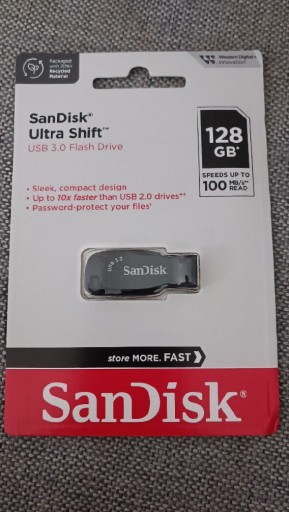 Zdjęcie oferty: PENDRIVE SANDISK ULTRA 128GB USB 3.0