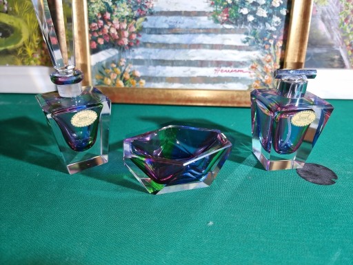 Zdjęcie oferty: Posselt-Kristall kryształowy zestaw do perfum