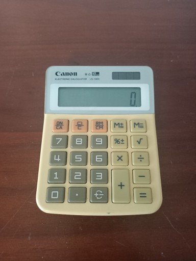 Zdjęcie oferty: Kalkulator Canon LS-100H / Apple 