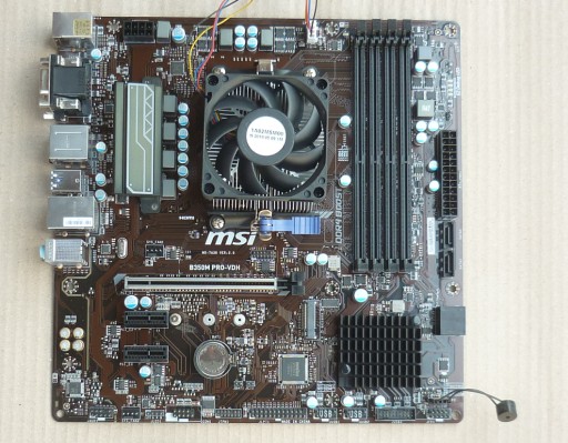 Zdjęcie oferty: MSI B350M PRO-VDH /AMD A8-9600/ DDR4 / M.2 / Socket AM4