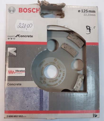 Zdjęcie oferty: Bosch Diamentowa tarcza garnkowa fi 125 mm