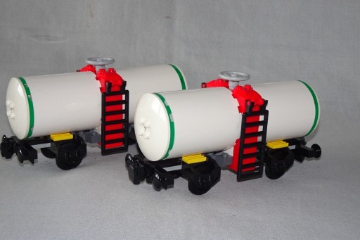 Zdjęcie oferty: LEGO Cysterna wagon octan do pociągu towarowego