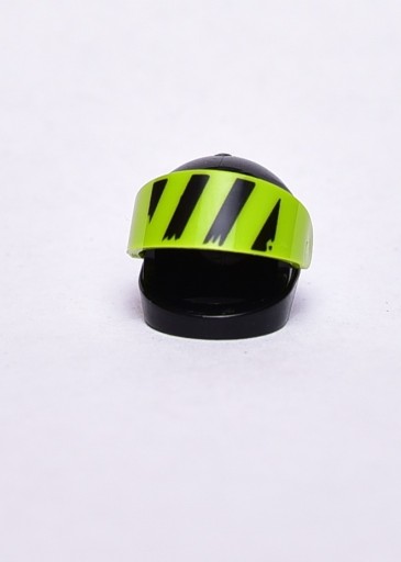 Zdjęcie oferty: Lego city hełm czarny z limonową szybką