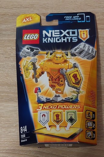 Zdjęcie oferty: LEGO NEXO Knights Ultimate Axl 70336 NOWY