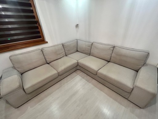 Zdjęcie oferty: Sofa narożna 4-os. Kivik IKEA orsta jasnoszary 