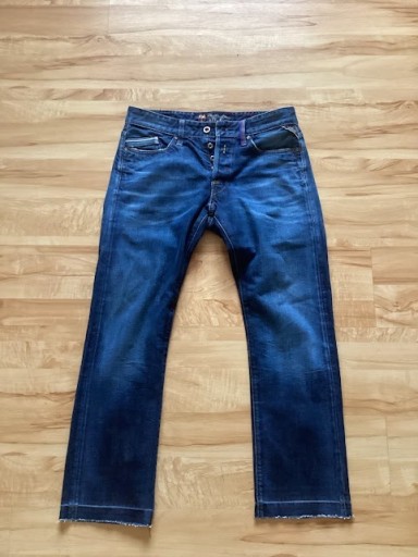 Zdjęcie oferty: Spodnie jeansowe Replay Blue Jeans FC Barcelona