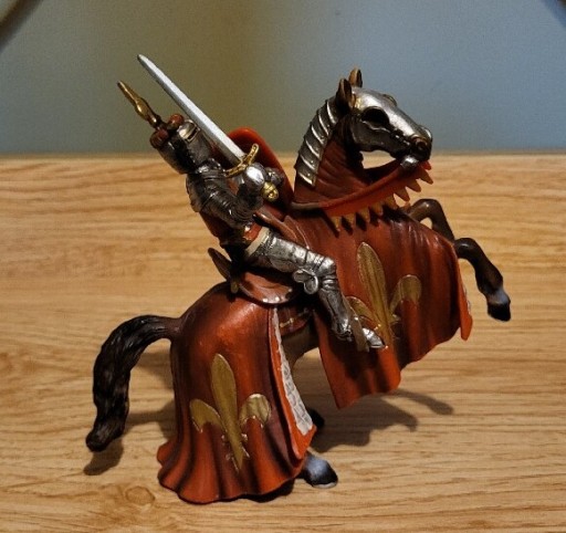 Zdjęcie oferty: Schleich rycerz książę na koniu figurka wycofana