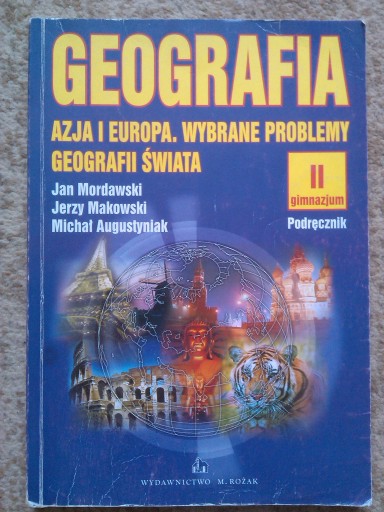 Zdjęcie oferty: Geografia - Azja i Europa. Wybrane problemy