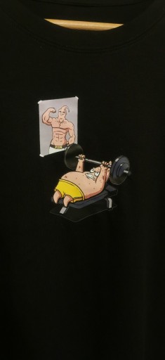 Zdjęcie oferty: T-shirt - SpongeBob (Koszulka na siłownię)