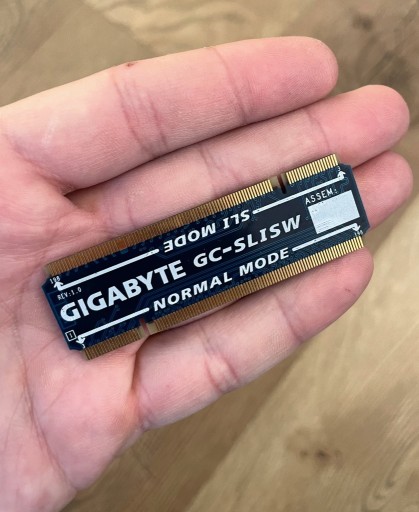 Zdjęcie oferty: GC-SLISW Gigabyte moduł wyboru kart SLI