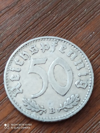 Zdjęcie oferty: 50 Reichspfenning 1940