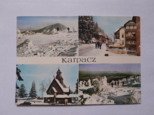 Zdjęcie oferty: Pocztówka, Karpacz. 1989 