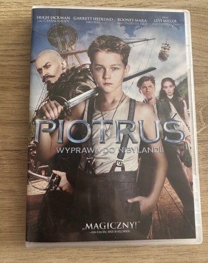 Zdjęcie oferty: Piotruś wyprawa do Nibylandii DVD