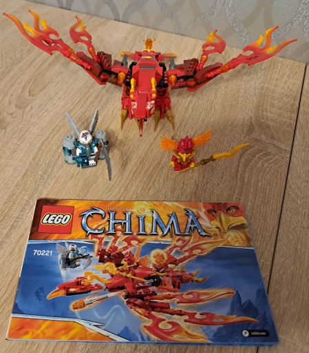 Zdjęcie oferty: LEGO CHIMA 70221 Legends of Chima Pojazd Flinxa