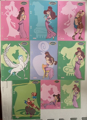Zdjęcie oferty: Karteczki do segregatora zestaw Disney Hercules