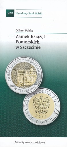 Zdjęcie oferty: Folder "Odkryj Polskę"- Zamek Książąt Pomorskich