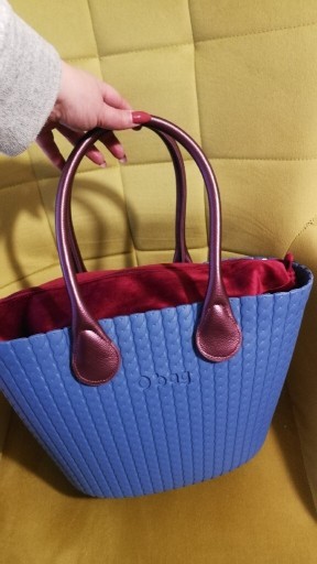 Zdjęcie oferty: Obag o bag knit cobalto / nowy zestaw 