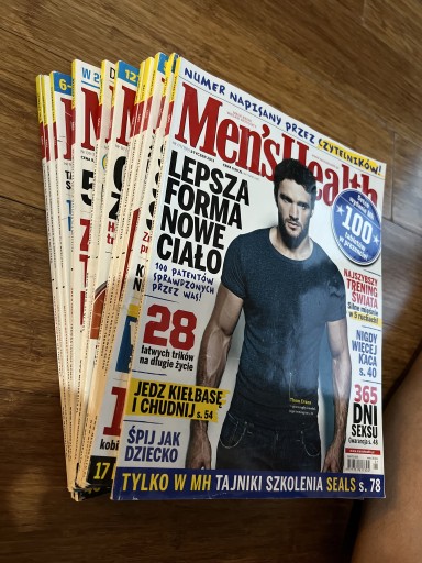 Zdjęcie oferty: Czasopismo Men’s Health rocznik 2013 bez marca