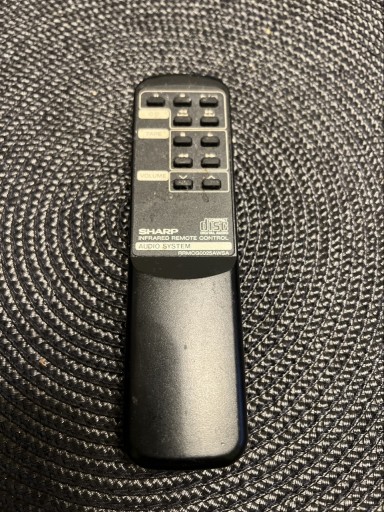 Zdjęcie oferty: SHARP RRMCG0025AWSA