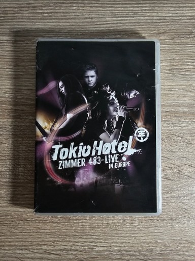 Zdjęcie oferty: Tokio Hotel Zimmer 483 Live in Europe DVD [UNIKAT]