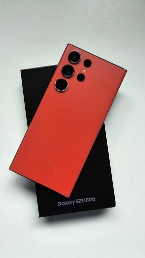 Zdjęcie oferty: Samsung S23 Ultra, czerwony, kupiony na Samsung Pl