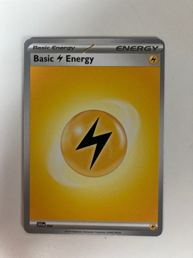 Zdjęcie oferty: Karty Energii Pokemon TCG 2023 - Electric