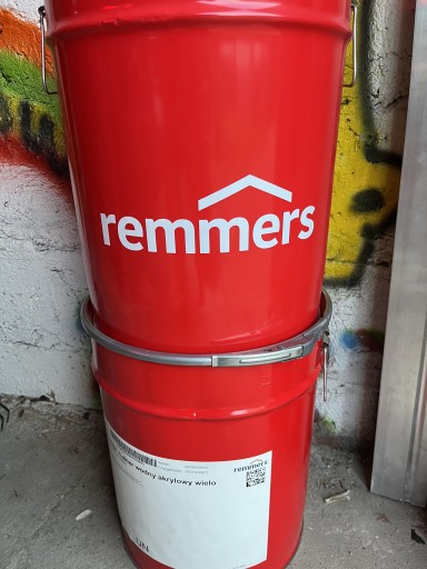 Zdjęcie oferty: Lakier akrylowy wodny Remmers 35 litrów