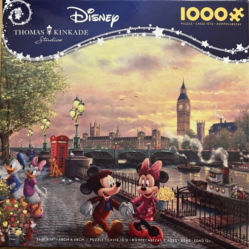 Zdjęcie oferty: Puzzle Ceaco Mickey and Minnie in London 1000