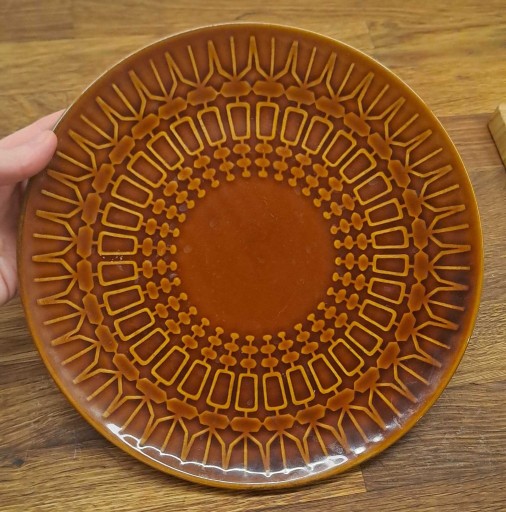 Zdjęcie oferty: Pruszków talerz duży wzór aztecki