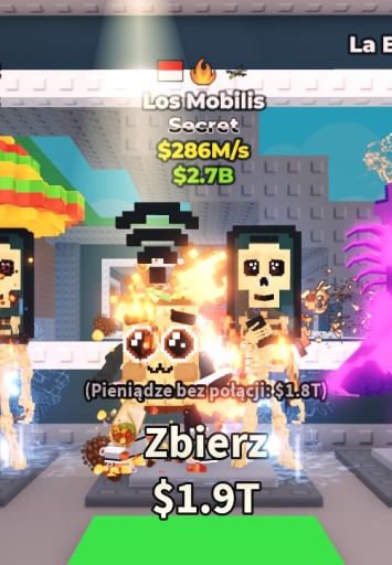 Zdjęcie oferty: Los Mobilis | Secret | 286 m/s | Roblox Steal a Brainrot