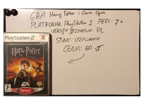 Zdjęcie oferty: Harry Potter i Czara Ognia PS2 [PL]