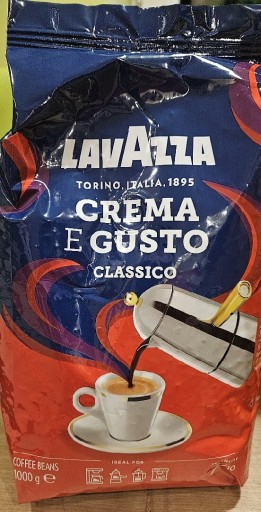 Zdjęcie oferty: Kawa ziarnista Lavazza Crema eGusto Classico 1000g