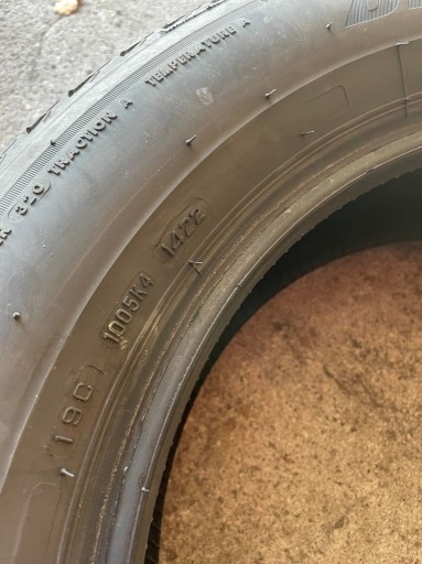 Zdjęcie oferty: letnie opony 2 szt. 215/60/16 Bridgestone T005