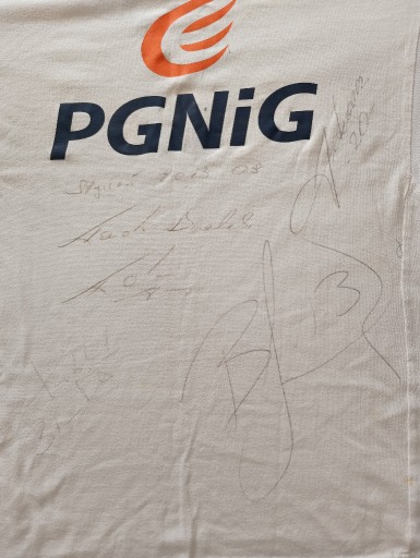Zdjęcie oferty: Koszulka treningowa piłkarzy ręcznych z autografem