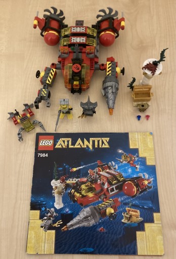 Zdjęcie oferty: LEGO Atlantis 7984 - Niszczyciel głębinowy