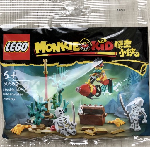 Zdjęcie oferty: LEGO # 30562 Podwodna przygoda Monkie Kida NOWE!6+