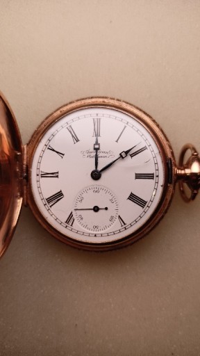 Zdjęcie oferty: Zegarek kieszonkowy American Waltham złoty 14k
