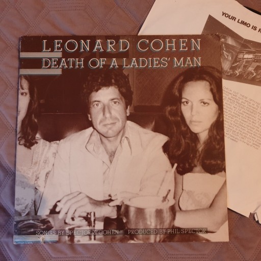 Zdjęcie oferty: Cohen Death Of A Ladies' Man [1977 US very good]