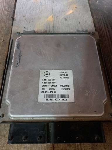 Zdjęcie oferty: Mercedes komputer silnika 2.2 OM651 A6519005301