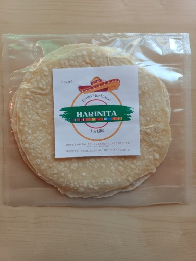 Zdjęcie oferty: Tortilla pszenna (harinita)– naturalna 100%, 6 szt