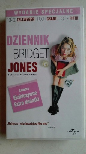 Zdjęcie oferty: DZIENNIK BRIDGET JONES kaseta video wideo org.
