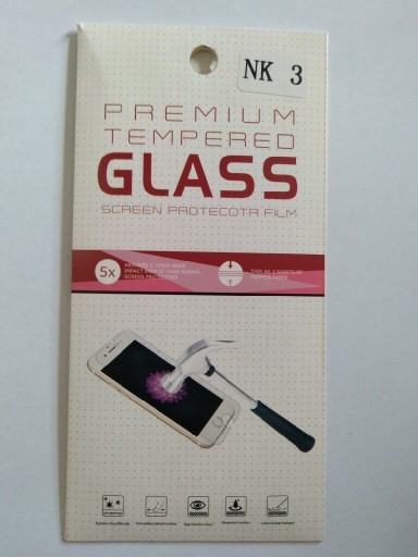 Zdjęcie oferty: Szkło Hartowane Premium Tempered Nokia 3